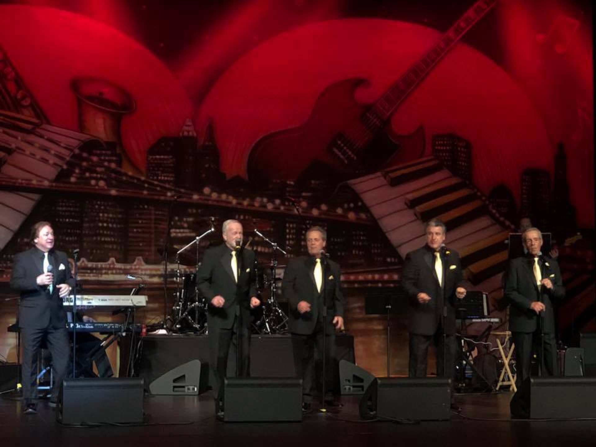 The Devotions performing live on stage